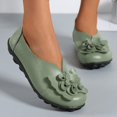 thumbnail image 5 of B91xZ Mocassins Confortables pour Femmes, Chaussures de Bureau Habillées, Vert Armée 8, 5 of 5