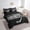White Black, variant on Cartoon Skateboard Twin Comforter Set - 7 Pieces Bed in A Bag Colorful Boys Skateboard Comforters,Sports Game Bedding Sets with Comforter, Flat Sheet, Fitted Sheet and Pillowcases & Shams
