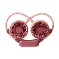 thumbnail image 4 of Neck Hanging Fan Wearable Portable Fans 2 Speeds Adjustment USB Rechargeable, 4 of 7