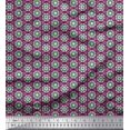 thumbnail image 3 of Soimoi Polyester Crepe Fabric Artistic Floral Printed Fabric 1 Yard 52 Inch Wide, 3 of 3