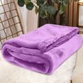 thumbnail image 1 of Soft Flannel Blanket for Winter Warmth & Summer AC | Cozy Velvet Conditioning Blanket for Home, Car, Picnic & Camping, 1 of 5