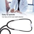 thumbnail image 1 of Head Professional Single Head Stethoscope Aluminium Alloy Heart Lung Detection Echoscope, 1 of 8