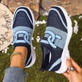 thumbnail image 2 of Fsqjgq Chaussures de Course en Maille pour Femmes, Espadrilles à Plateforme Basses, Espadrilles Décontractées pour le Travail, Chaussures de Marche Stylées, 2 of 9