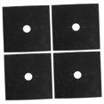 thumbnail image 3 of CUITING 4 Pcs Gas Hob Protector Non-stick Oven Liner Cooker Stove Black, 3 of 7
