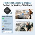 thumbnail image 2 of IMHome Luggage 3pc Set with GPS Tracker (Silver) | Lightweight & Durable ABS Polycarbonate | 360° 4x Dual Spinner Wheels | TSA-Approved Lock | 3 GPS World Smart Tags | Retractable Iron Handle, 2 of 10