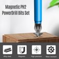 thumbnail image 4 of 7pcs Power Drill Bits Set Electric Drill Bits Screwdriver Bits Anti-Slip Mag-netic PH2 Bits Set for Power Drills / Air Screwdriver / Manual Screwdriver, 4 of 7