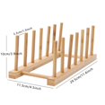 thumbnail image 4 of XZNGL Multifunctional Bamboo Kitchen Dish D rain Rack Tableware Storage Rack, 4 of 9