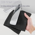 thumbnail image 3 of Fasiaou 5Pcs Thickened Magic Cleaning Cloth, Reusable Microfiber Cleaning Rags for TV, Cars, Windows, Lint Free, Odorless, Machine Washable, 3 of 9