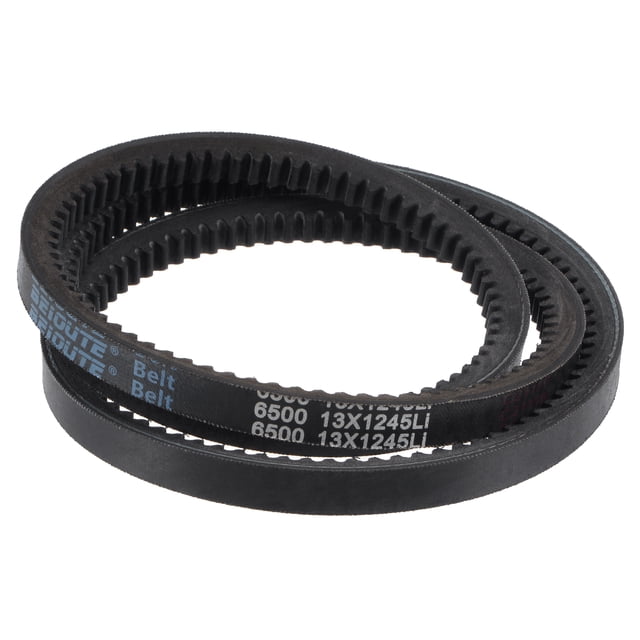 Unique Bargains 1295mm Outside Circumference 13mm Width 10mm Height Cogged V-Belt, Wedge Belt