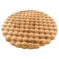 thumbnail image 2 of Cream Wind Round Carpet Sofa Round Floor Mat Living Room Tea Table Velvet 23.62x23.62 Inches, 2 of 6
