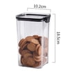 thumbnail image 3 of EGNMCR Pot de Cuisine Scellé avec Couvercle Boîte de Conservation pour Grains Entiers Contenant de Rangement 2 Pcs, 3 of 5