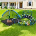 thumbnail image 1 of Outdoor Cat Enclosure  Cats Tent Outdoor Pet Playpen with Tunnel  Portable Catio Play Pen for Outside and Indoor Cat Enclosure with Storage Bag for Kitty and Small Animals, 1 of 2