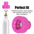 thumbnail image 3 of CO2 Cylinder Adapter, Soda Water CO2 Adapter TR21 4 Thread Aluminum Alloy Easy To Install  for Replacement, 3 of 8
