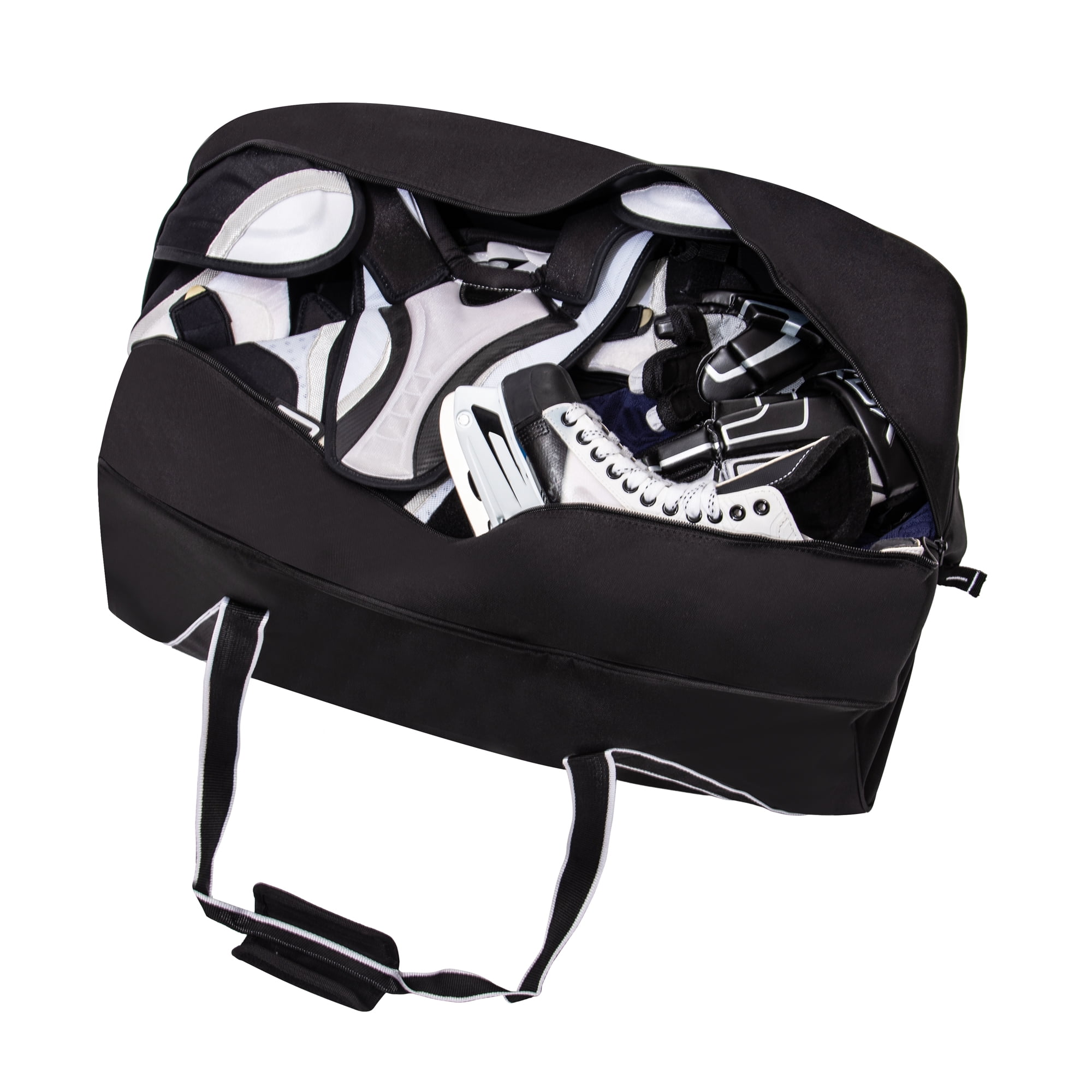 LNH Sac de Hockey 30 po, Grand Polochon d’Équipement Sportif, 88 L, Noir