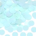 thumbnail image 1 of 100 Pcs Flat Round Sequins 25mm/1 Inch for DIY Embroidery Clothing, Iridescent Mint, 1 of 6
