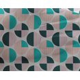 thumbnail image 4 of oneOone Georgette Viscose Fabric Circle Geometric Fabric Prints By Yard 42 Inch Wide, 4 of 4