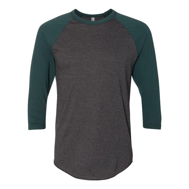5050 Raglan T-Shirt à Manches Trois-Quarts, XS, Bruyère Forêt Noire