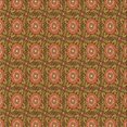 thumbnail image 1 of Ahgly Company Machine Washable Indoor Square Transitional Red Brown Area Rugs, 7' Square, 1 of 7