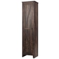 thumbnail image 1 of Costway Linen Tower Bathroom Storage Cabinet Tall Slim Side Organizer w/ Shelf Walnut, 1 of 10