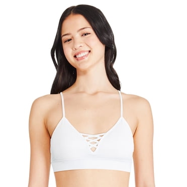 No Boundaries Women's Strappy Cami Bra