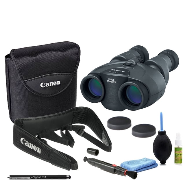 Canon 10x30 is II Image Stabilisée Ensemble de Démarrage de Jumelles (Modèle International)