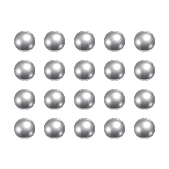 Unique Bargains Billes de Roulement en Acier Chromé 8 mm G5 Précision, Lot de 30