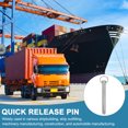 thumbnail image 4 of Uxcell Quick Release Pin, Bimini Top Pin Marine Hardware Carbon Steel 1/2"x3.62", 4 of 7