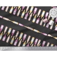 thumbnail image 2 of Soimoi Black polyester Crepe Fabric Bottle Bar Decor Fabric Printed Yard 52 Inch Wide, 2 of 5