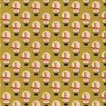 thumbnail image 1 of Ahgly Company Tapis d'Intérieur Lavable en Machine Carré Transitionnel Chrome Or Jaune, 6 Pieds Carré, 1 of 7