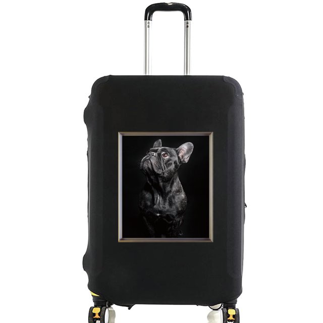 Animal Series Printed Pattern Travel Essentials Bag with 18-32 Inch Capacity Travel Accessories Trolley Case Protective Cover 8animal 039 L