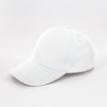 thumbnail image 1 of CRAFTEE Customisable Baseball Cap, -100 % coton - blanc - Adult Size, 1 of 5