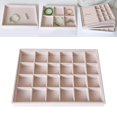 thumbnail image 2 of Velvet Jewelry Display Storage Tray Holder Box for Dresser Drawer, Ear Necklace, Space Saver Style 03, 2 of 8