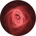 thumbnail image 1 of Ahgly Company Tapis Rond Lavable en Machine Intérieur Transitionnel Rouge Bordeaux, 3 Pieds Rond, 1 of 7