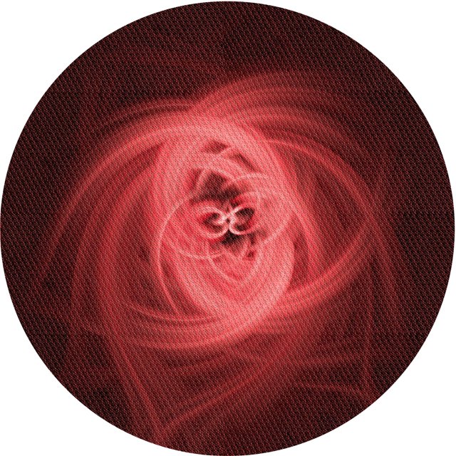 Ahgly Company Tapis Rond Lavable en Machine Intérieur Transitionnel Rouge Bordeaux, 3 Pieds Rond