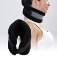 thumbnail image 4 of Filfeel Cervical Vertebra Fixing Strap, Comfortable High Density Sponge Neck Brace, Hook And Loop Designs Breathable And Cool For Home Office, 4 of 8