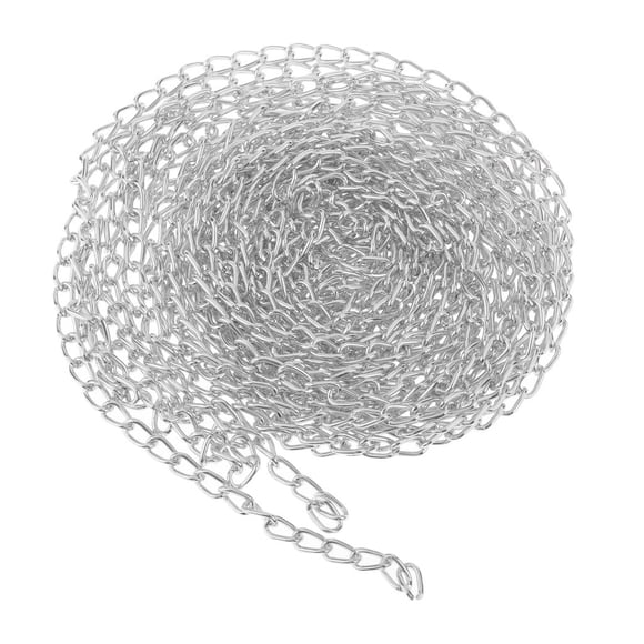 segolike Chaîne Gourmette Non Finie à Maillons Ouverts 5 m pour Fabrication de Colliers et Bijoux
