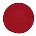 thumbnail image 3 of Split P Red Essex Round Placemat Set of 4, 3 of 4