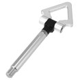 thumbnail image 4 of Unique Bargains Black Aluminum Alloy Triangle Shape Front Rear Bumper Trailer Ring Eye Towing Tow Hook Screw for Lexus IS IS250, 4 of 6
