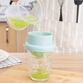 thumbnail image 3 of TIELUTT Manual Hand Squeezer Lime Squeezer with Measuring Cup And Strainer Juicer A Bar above Juicer Fresh Juice Container Carrot Juicer Self Clean Easy Juicer to Clean Kitchen Juicer Attachments for, 3 of 7