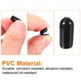 thumbnail image 3 of Uxcell 100 Pcs Embouts de Protection en Caoutchouc pour Panneau Perforé Diamètre Intérieur 4mm Noir, 3 of 7