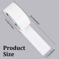 thumbnail image 3 of EIGTHTAIL 3/4 Inch x 65.6ft Bookbinding Repair Tape Black Fabric Tape Adhesive Duct Tape Safe Cloth Library Book Seam Sealing Craft Tape for Bookbinders Hinging Sofa Cord Cable Webbing Re, 3 of 7