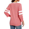 thumbnail image 4 of Timegard Hauts pour Femmes Grande Taille Col Rond Manches 3/4 T-Shirts Confortables Tunique Décontractée pour Porter avec des Leggings, 4 of 4