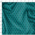 thumbnail image 4 of Soimoi polyester Crepe Fabric Dot & Floral Artistic Print Fabric by the Yard 42 Inch Wide, 4 of 5
