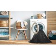 thumbnail image 2 of Ahgly Tapis Rectangulaire Lavable en Machine Intérieur Transitionnel Gris Carbone, 2 Pieds x 4 Pieds, 2 of 7
