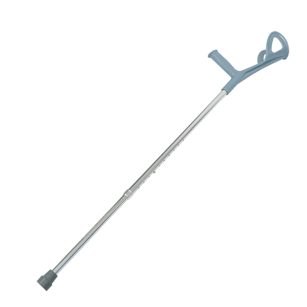 HAOANComfortable Walking Stick Adjustable Underarm Crutch for Disabled People