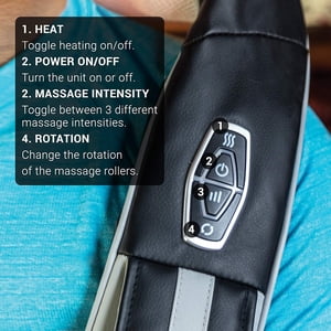 IS-3000 PRO InstaShiatsu+ Cou, épaule & Massager du corps complet avec la chaleur par TruMedic