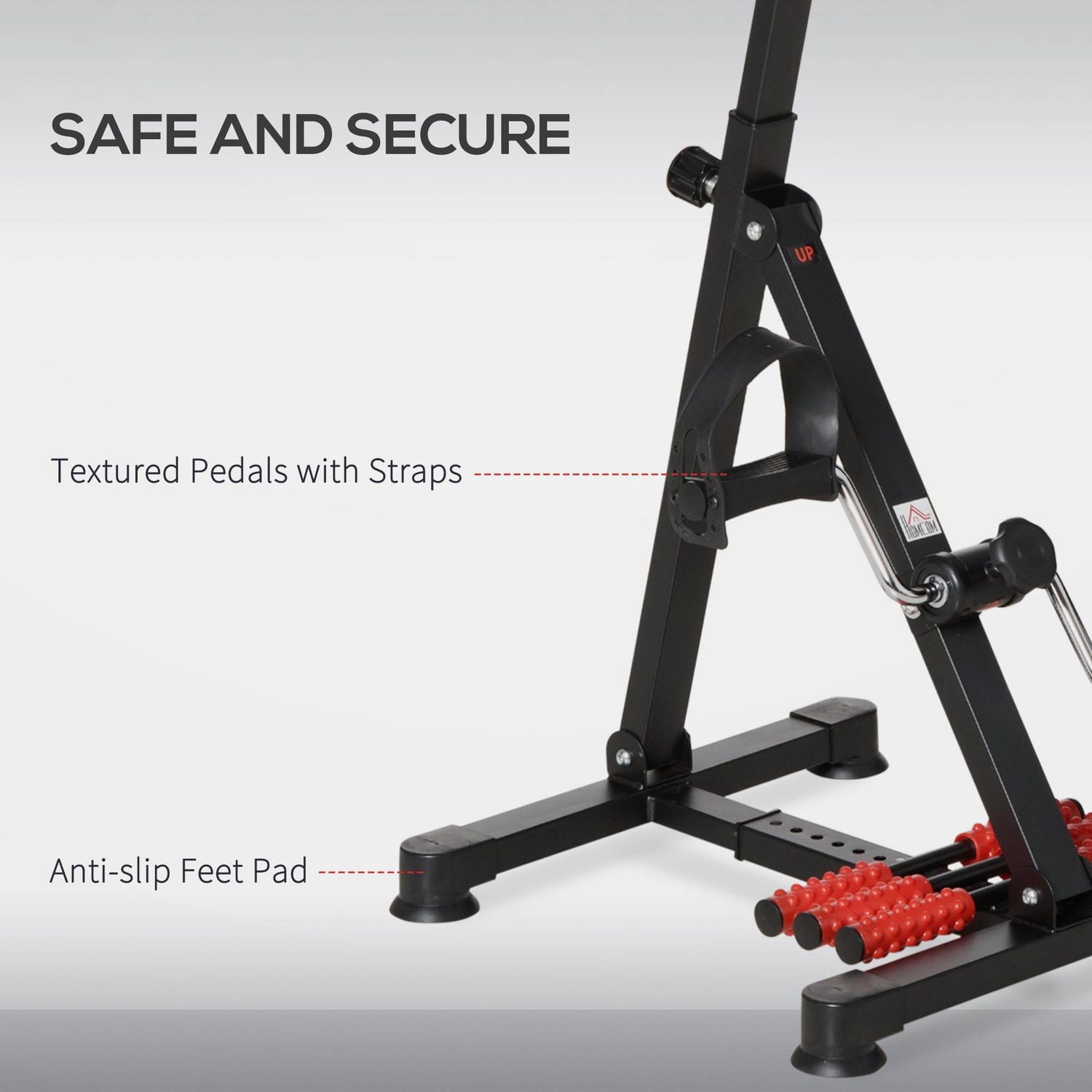 Soozier Pedal Exerciser Rehabilitation Exercise Bike for Seniors and Elderly