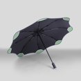 thumbnail image 2 of Coofit Parasol Coupe-Vent Automatique - Parapluie de Voyage Réfléchissant Parapluie Compact, 2 of 10