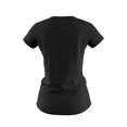 thumbnail image 3 of T-shirt à Manches Courtes en jersey Tricoté Confortable à Encolure en U pour Femmes, 3 of 5