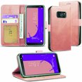 thumbnail image 1 of [PST] Samsung Galaxy S8 Case, Leather Magnetic Card Slot Wallet Folio Flip Case Cover, 1 of 6